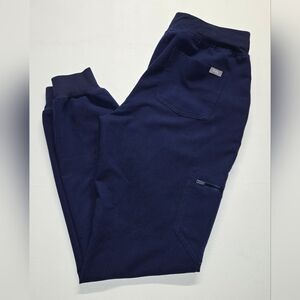 Figs Technical Collection Womens Scrub Pants size S Tall Navy